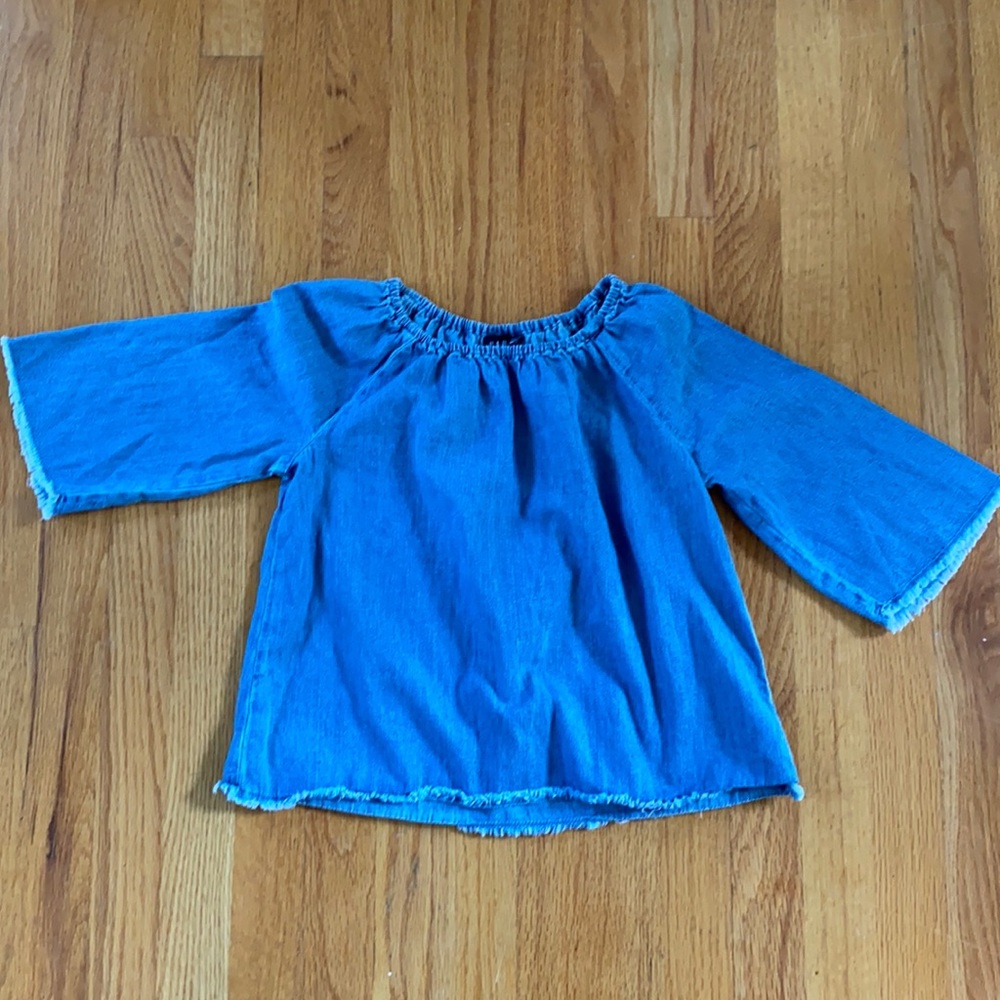 Gap, girls denim shirt, sz M